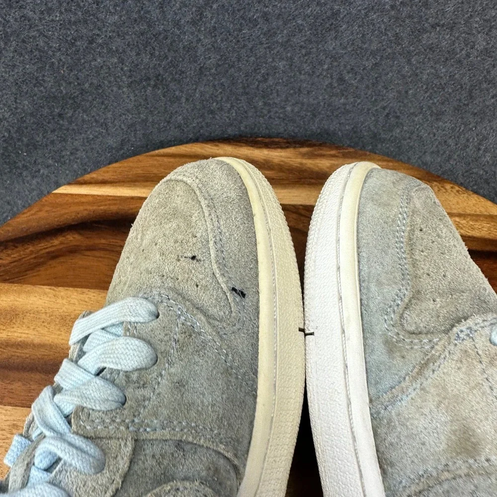 Nike Air Jordan 1 Retro Low OG Premium Ice Blue Tan 905136-402 Mens Size 9